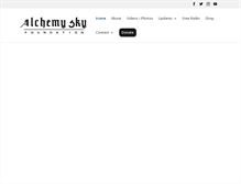 Tablet Screenshot of alchemysky.org